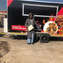 Celebrating a trailer handover